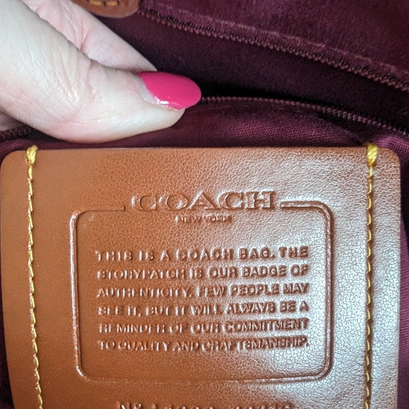 Coach Folio Tote in Signature Canvas - Picture 6 of 6